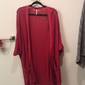 Oversized free people sweater